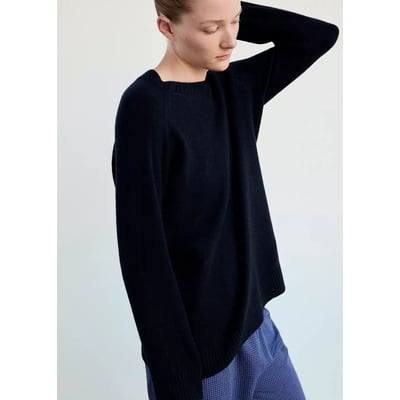Pull de pyjama en maille à col rond MANGO