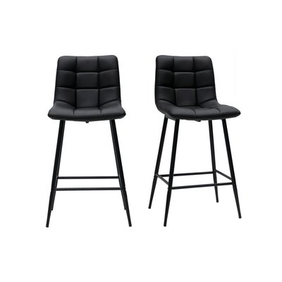 Tabourets de bar design H65 cm (lot de 2) MAXWELL MILIBOO