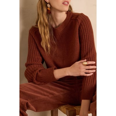 Pull BROOKLYN en laine côtelé Maison 123