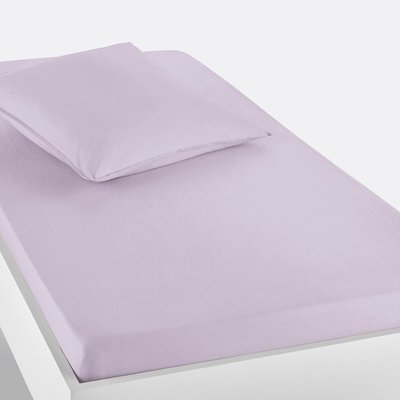 Drap housse enfant uni en coton lavé, Scenario LA REDOUTE INTERIEURS