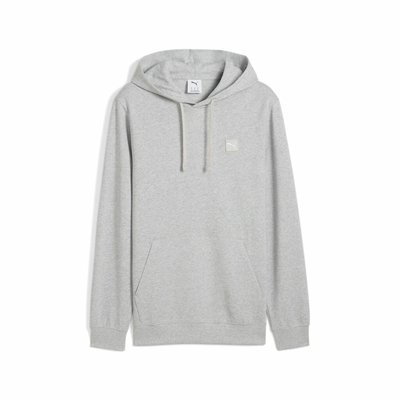 Felpa con cappuccio con logo quadrato ricamato PUMA