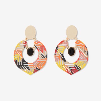 Boucles d'oreilles pendantes Safari BALABOOSTE