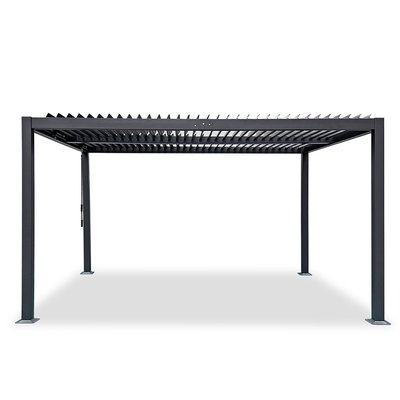 Tonnelle/Pergola bioclimatique, aluminium, 3x4m, Aluminium, BELAIR AVRIL PARIS