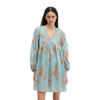 Robe d'été courte loose en voile de coton imprimé MARC O'POLO