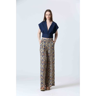 Pantalon loose, large taille haute SEE U SOON