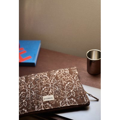 Pochette ordinateur en coton, CHANTILLY GABRIELLE PARIS