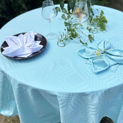 Nappe Aude - 100% coton damassé TRADITION DES VOSGES