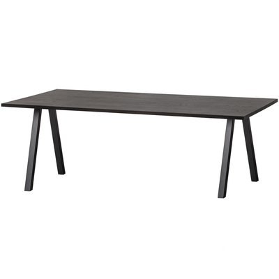 Table à manger en chêne 8 couverts TABLO N-PIED WOOOD