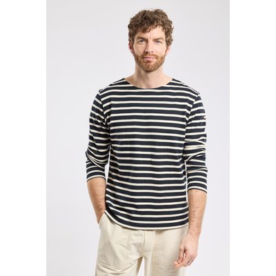 Marinière col bateau en coton équitable AVIRON ARMOR-LUX
