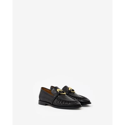 Mocassins plissés à bijou doré ORSO MELT MI MAI