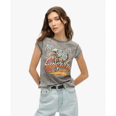 T-shirt à motif Biker Rock SUPERDRY
