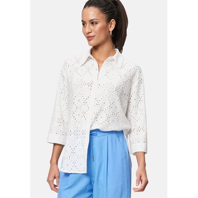 Chemisier avec broderie ajourée ZERO