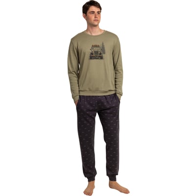Pyjama pantalon top manches longues Camp Car ADMAS
