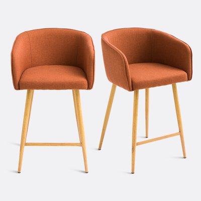 2er-Set Barsessel H64 cm, Aupi LA REDOUTE INTERIEURS