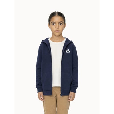 Veste zippée à capuche Essentiel en double face Essentiels LE COQ SPORTIF