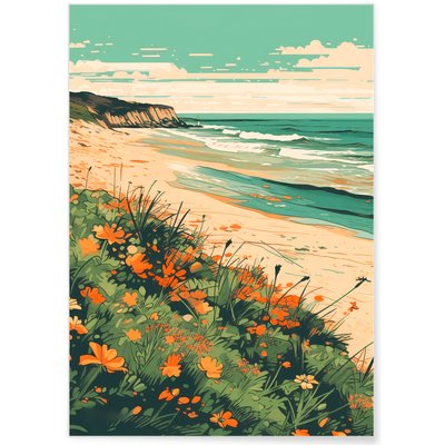Affiche Plage L'AFFICHERIE
