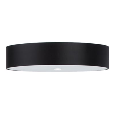 Plafonnier Tissu Noir E27 5 Skala 60 EDEN