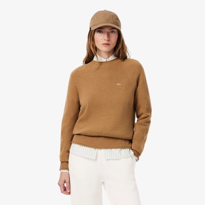 Pull maille 3D laine LACOSTE