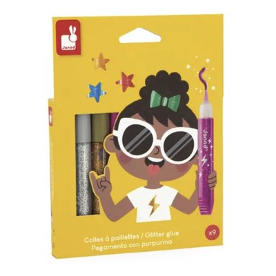Colles à paillettes X 9 -  - Juratoys JURATOYS