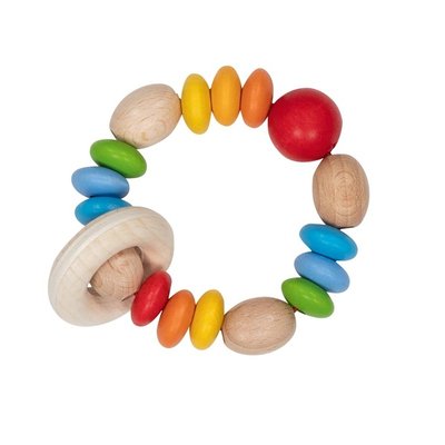 Hochet lentilles arc-en-ciel GOKI