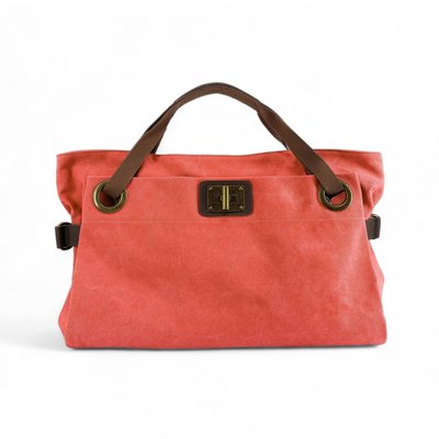 Sac à main en cuir et toile TOBAGO OH MY BAG
