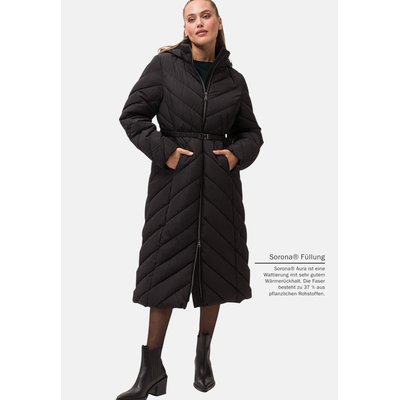 Manteau matelassé avec ceinture ZERO