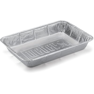 Barquette aluminium grandes barquettes aluminium - Lot de 10 WEBER