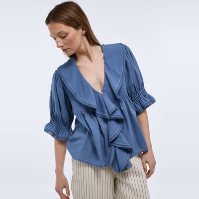 Top uni en coton BIO GOTS MONOPRIX