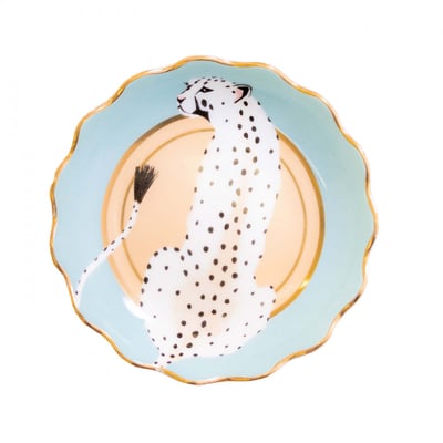 Petite assiette Léopard Trinket YVONNE ELLEN