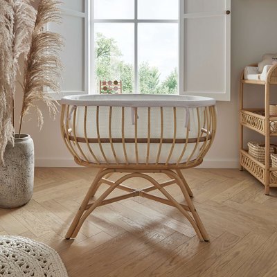 Aria Rattan Crib CUDDLECO