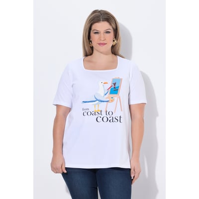 T-shirt imprimé mouette ULLA POPKEN
