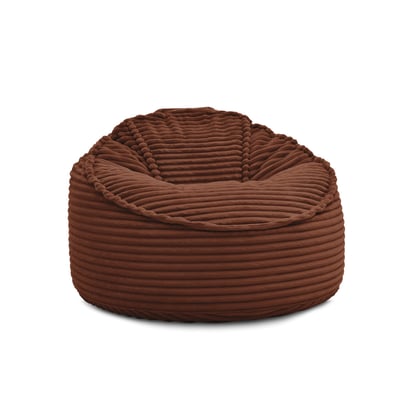 Pouf gros côtelé doux, SOCRATE BOBOCHIC
