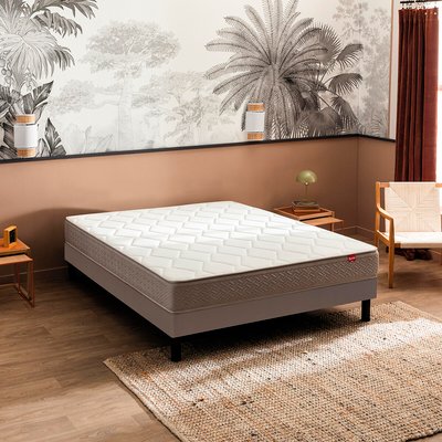 Ensemble matelas ressorts le Dépaysant + sommier EPEDA