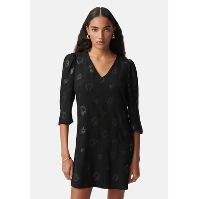 Robe motif léopard brodé sequins IKKS