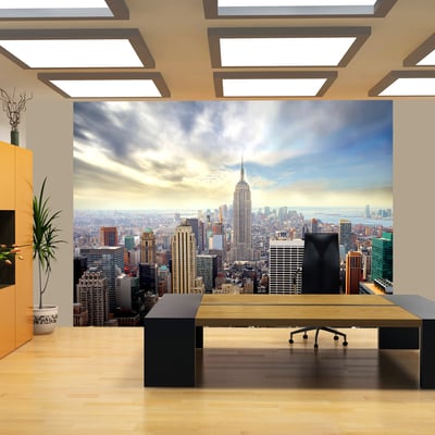 Papier peint intissé panoramique Ville et Architecture View on Empire State Building - NYC EDEN