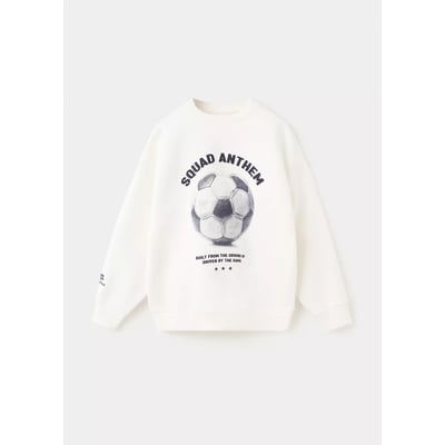 Sweat-shirt coton imprimé MANGO KIDS