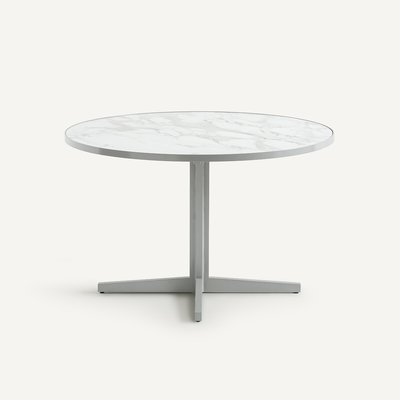 Mesa de jardín redonda de aluminio, Calizi AM.PM
