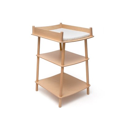 Table à langer PAGO en hêtre + matelas à langer CHARLIE CRANE