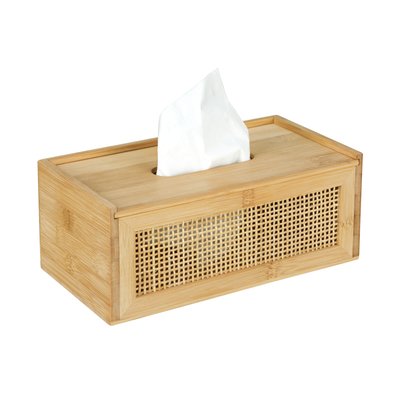 Boîte à mouchoirs bambou et rotin ALLEGRE WENKO
