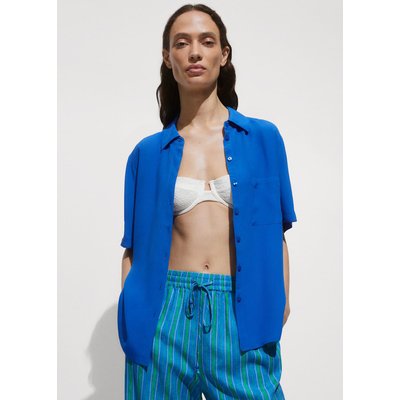 Chemise fluide manches courtes MANGO