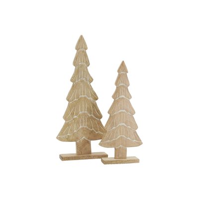 Grands sapins en manguier blanchi (lot de 2) AUBRY GASPARD