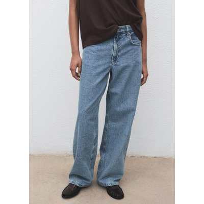 Jean droit taille normale MANGO