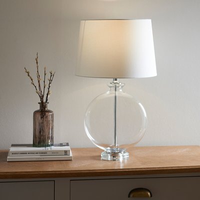Sydney Nickel 1 Bulb Table Lamp SO'HOME