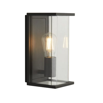 Outdoor Boxed Dark Grey Wall and Porch Light SO'HOME