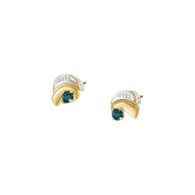 Boucles d'oreilles en or 375 et saphir CLEOR