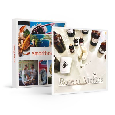 Atelier de création de bougie parfumée sur-mesure au cœur d'Aix-en-Provence- SMARTBOX - Coffret Cadeau Multi-thèmes SMARTBOX