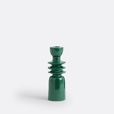 Keramische kandelaar H18 cm, Greta LA REDOUTE INTERIEURS