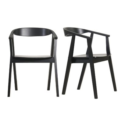 Chaises scandinaves en bois (lot de 2) BAHIA MILIBOO