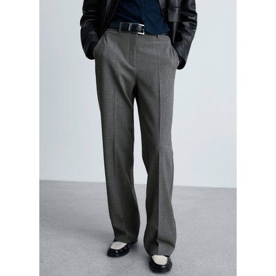 Pantalon droit taille normale MANGO