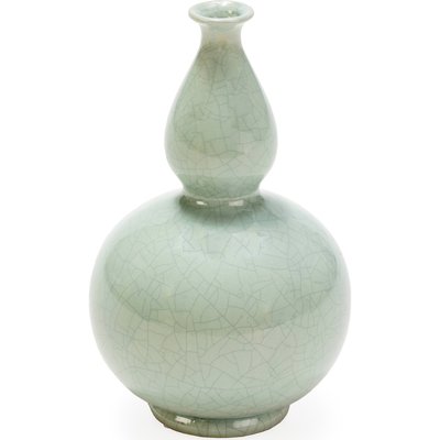 Vase en céramique  finition craquelée déco élégante RECOLLECTION